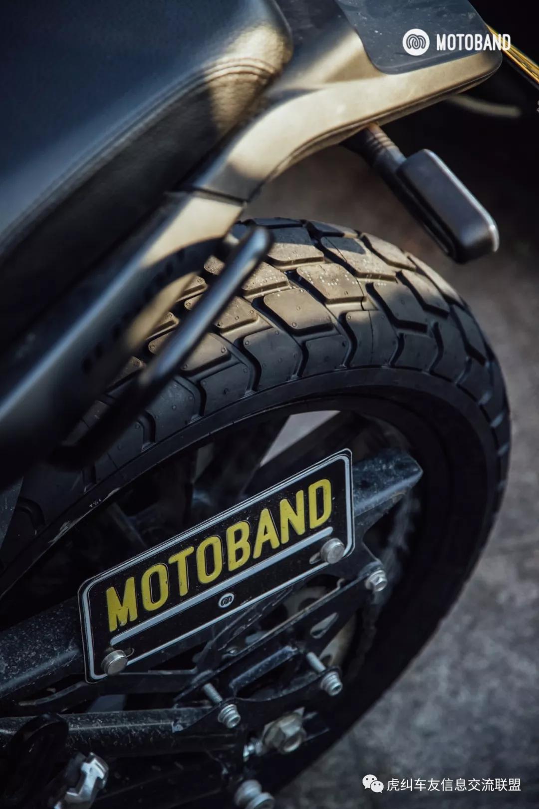 贝纳利幼狮500辐条轮爆胎,贝纳利幼狮500公路版改牌照架