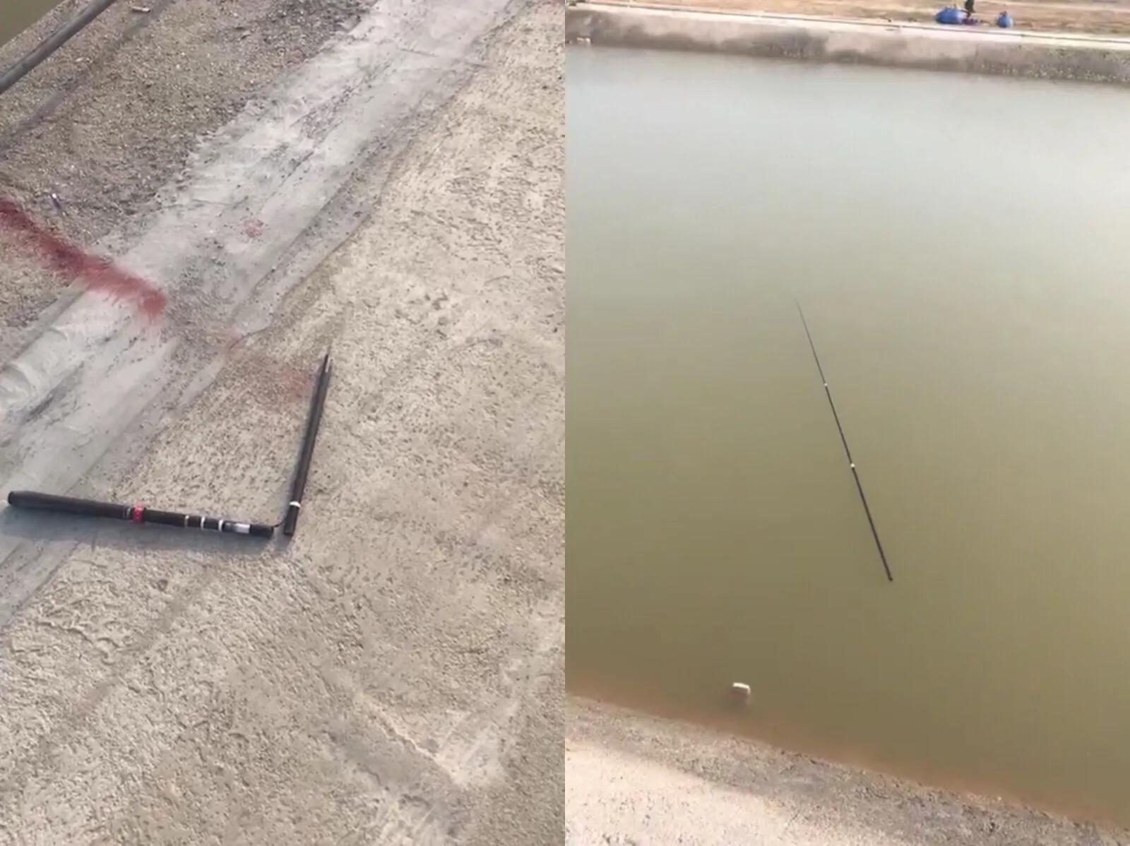 钓鱼顶杆为什么会断竿,钓鱼时鱼竿断裂视频