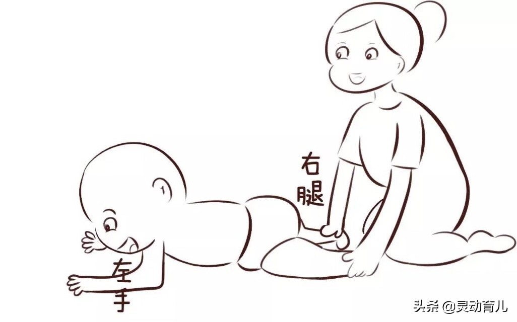 不会爬的宝宝怎么练习爬行,宝宝爬行手不会交替怎么训练