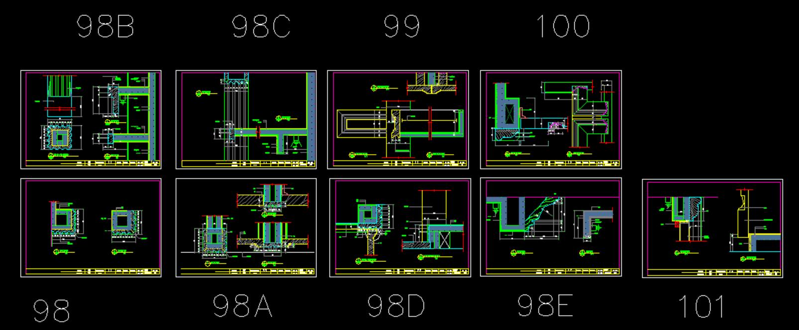 室内设计师位大师施工图,室内设计图100种