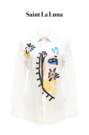 设计一件衬衫助爱武汉SAINTLALUNA圣拉露娜公益在行动