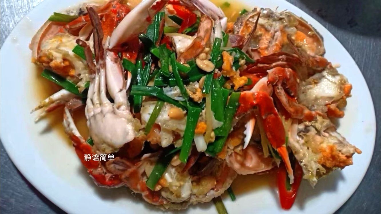 潮汕豆酱焗蟹做法,潮汕普宁豆酱焗虾