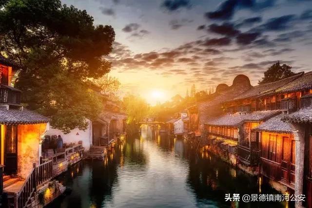 诗中含有江南的优美诗句,水韵江南充满诗情画意