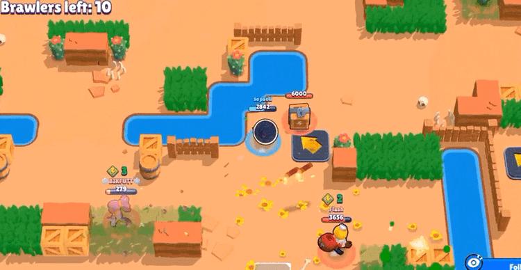 荒野乱斗玩家雅琪的帅气一幕,荒野乱斗星辉竞技场消失了