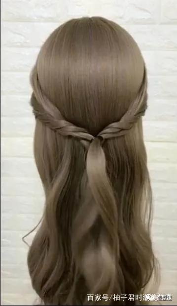 超实用8种编发教程0基础轻松get,儿童长发编发教程8-12岁新年编发