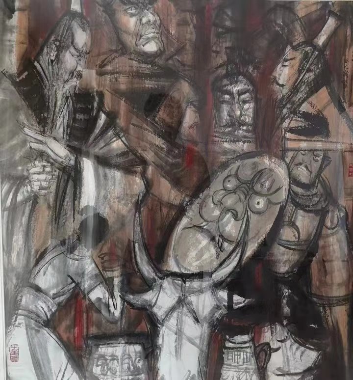 郎军画家作品价格,郎军国画60幅