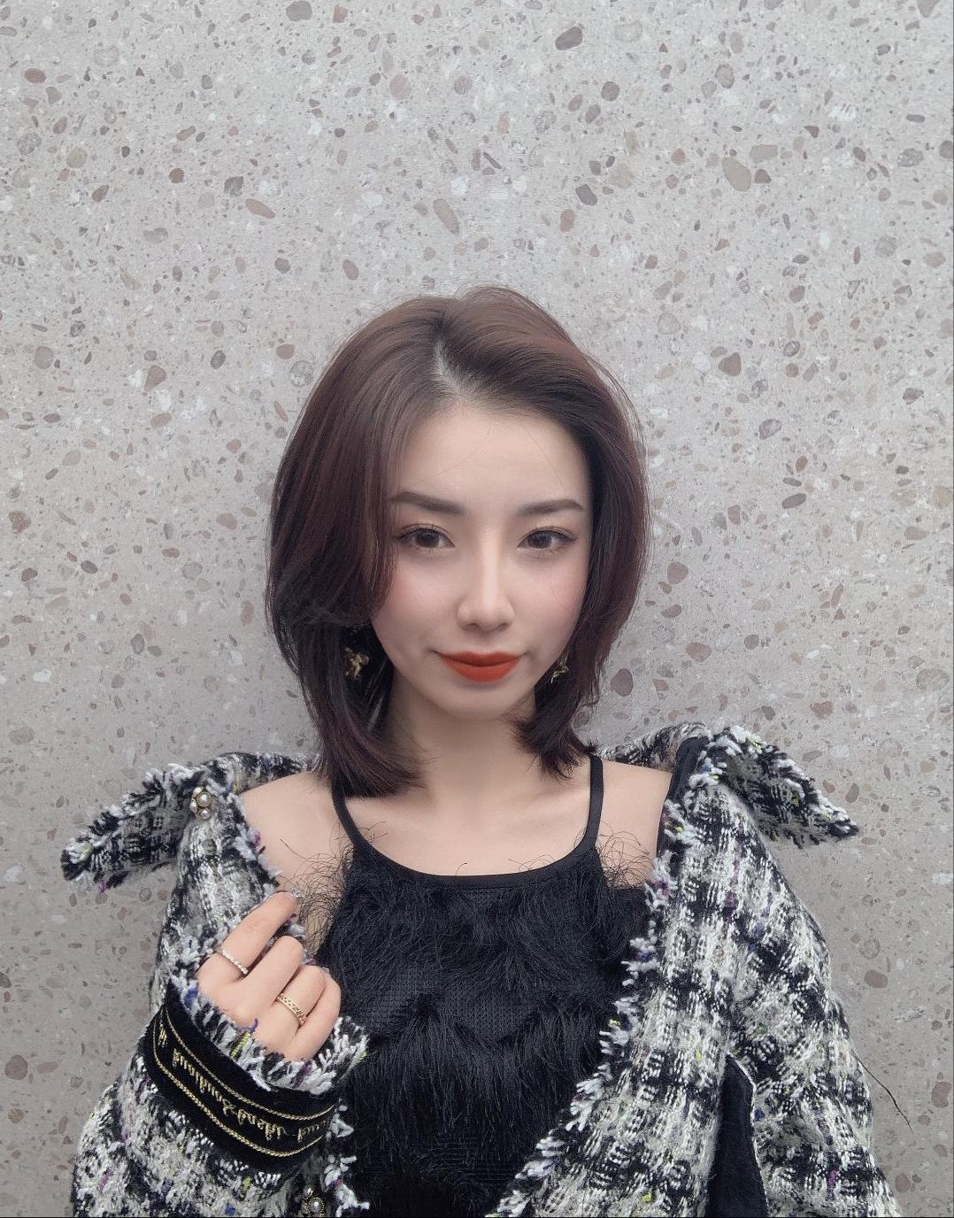 适合中短发不显老的烫发,中短发不显老洋气烫发