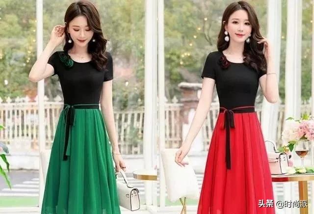 今年流行时尚洋气最新款连衣裙,连衣裙新潮