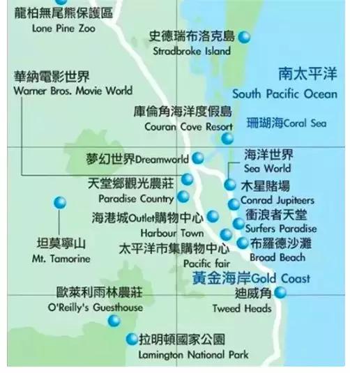 黄金海岸波光粼粼，这片沙滩美得让人窒息