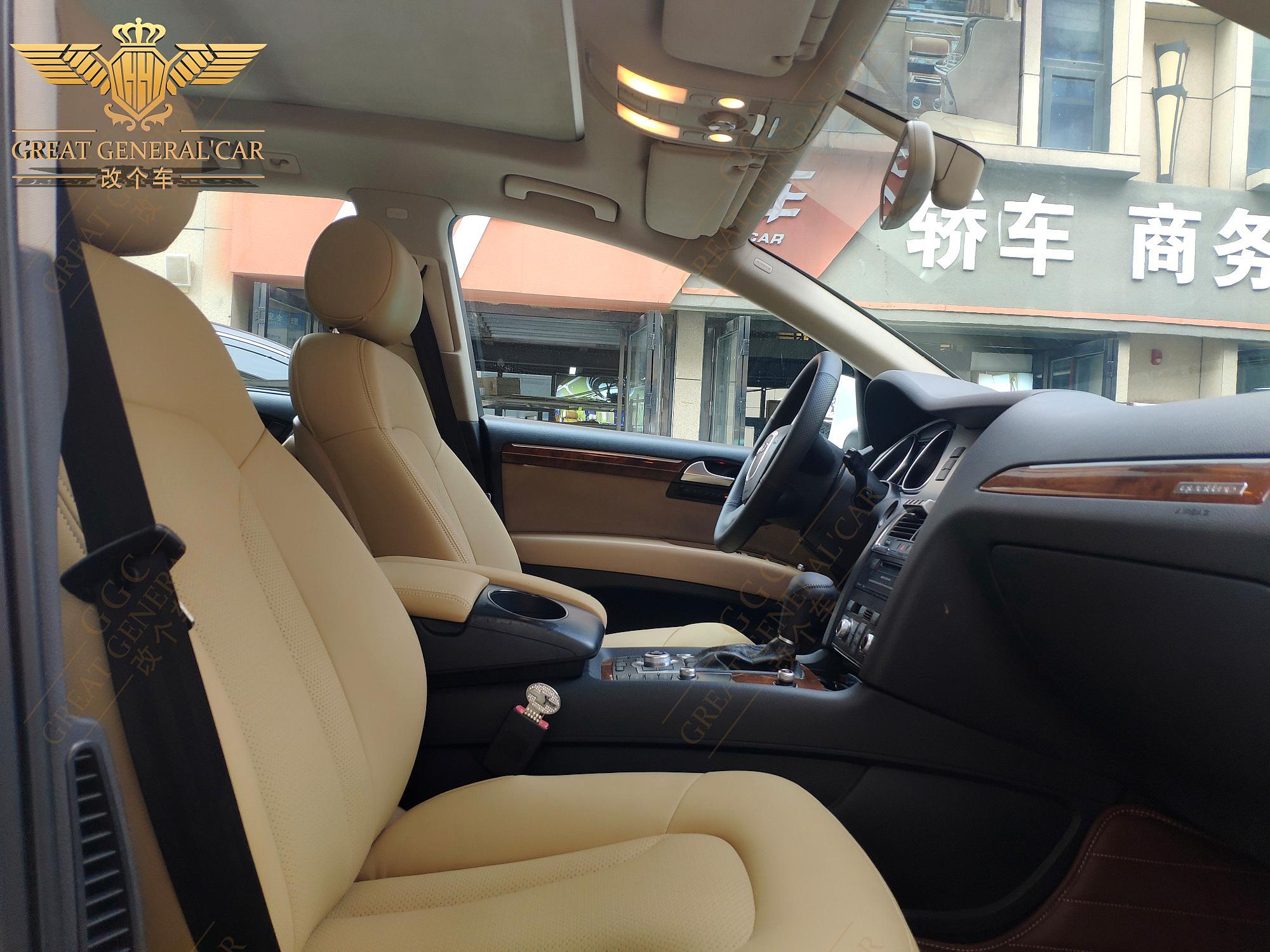 老款奥迪q7改装成六座系列,奥迪q7老款升级新款19款改装案例