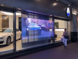 led透明屏分辨率最高有多少,led柔性透明薄膜屏