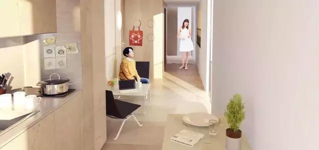 学生宿舍一层大厅设计,3人宿舍设计效果图