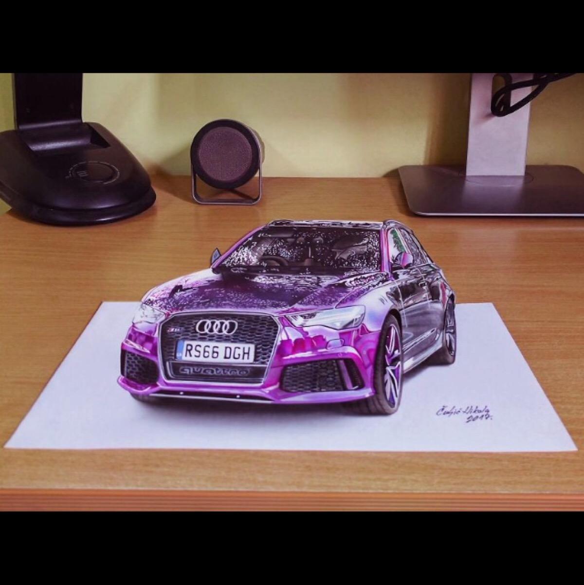 大开眼界,终于知道什么是3D绘画了,太惊喜了