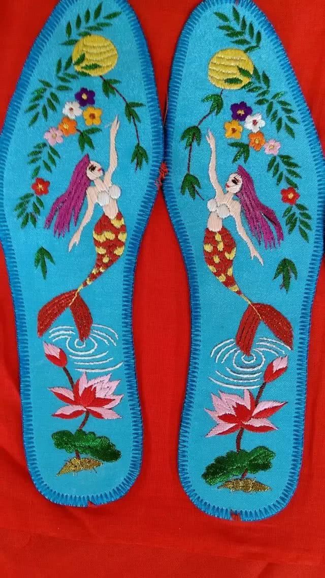 鞋垫图案360种大图超简单,最简单的十字绣鞋垫子图案