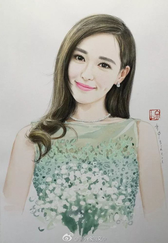 比起打印画,美院毕业的他,笔下这种彩铅水彩画才好看哭了~