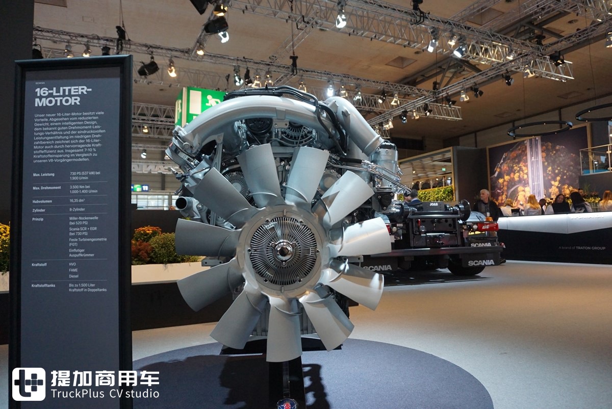 斯堪尼亚卡车的动力之王，730马力的V8发动机到底有多强？