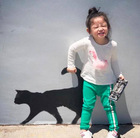 郑希怡女儿近照曝光,郑希怡女儿高级脸