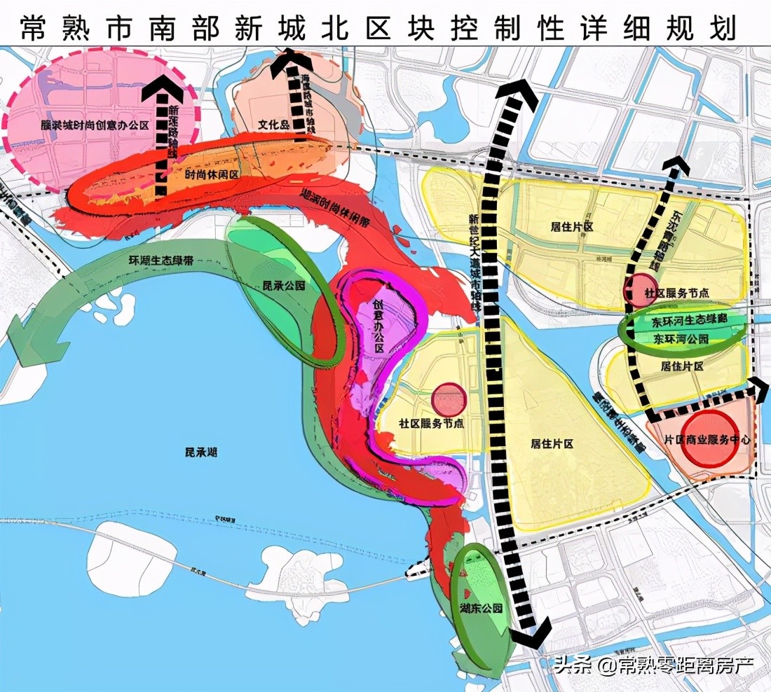 常熟南部新城有什么项目,常熟南部新城最新动态