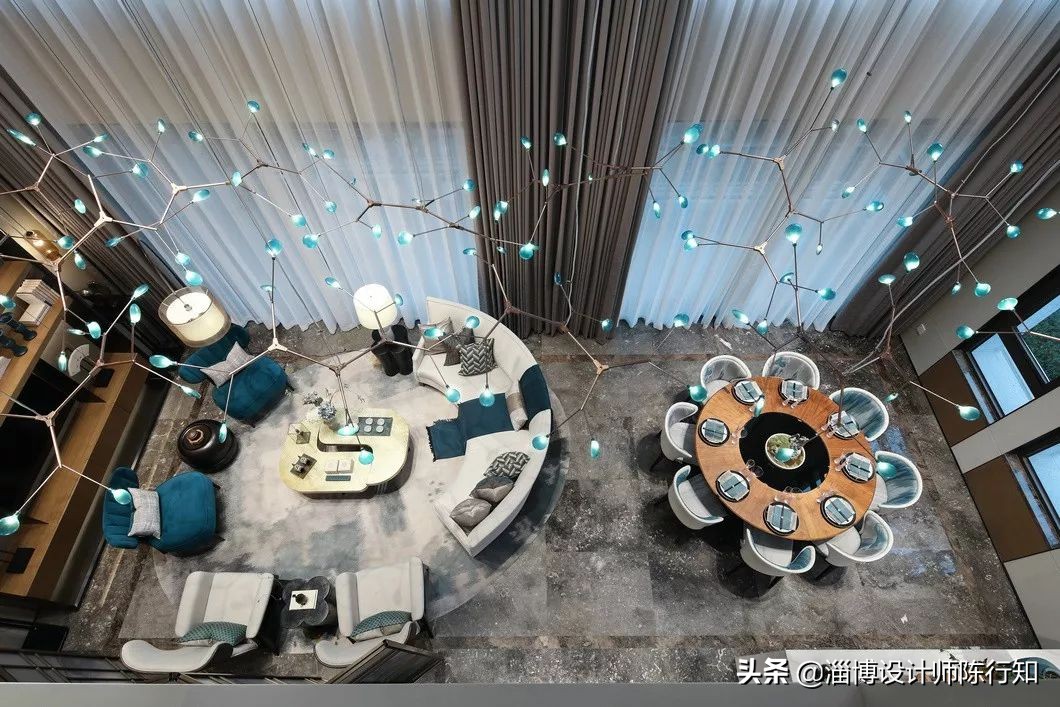 三居室新中式风格设计实景,轻奢新中式房屋设计装修风格