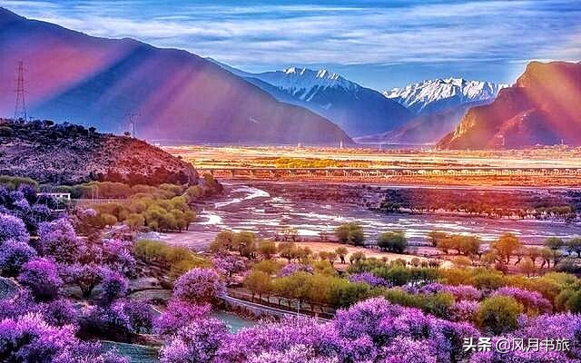 成都出发林芝旅游攻略图,金川梨花节自驾游五日线路图