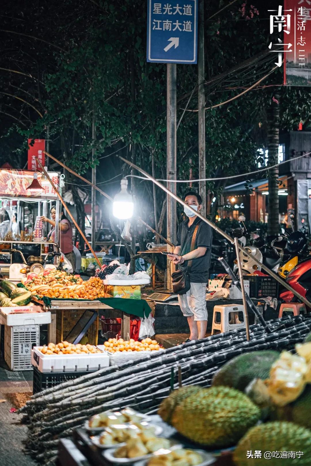 南宁最新最火的夜市街,曾经这条街很热闹现在却冷清