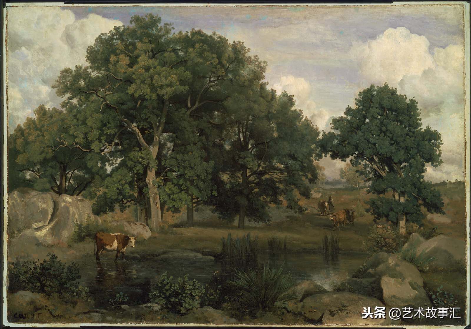 柯罗：我用我的眼睛解释我的艺术