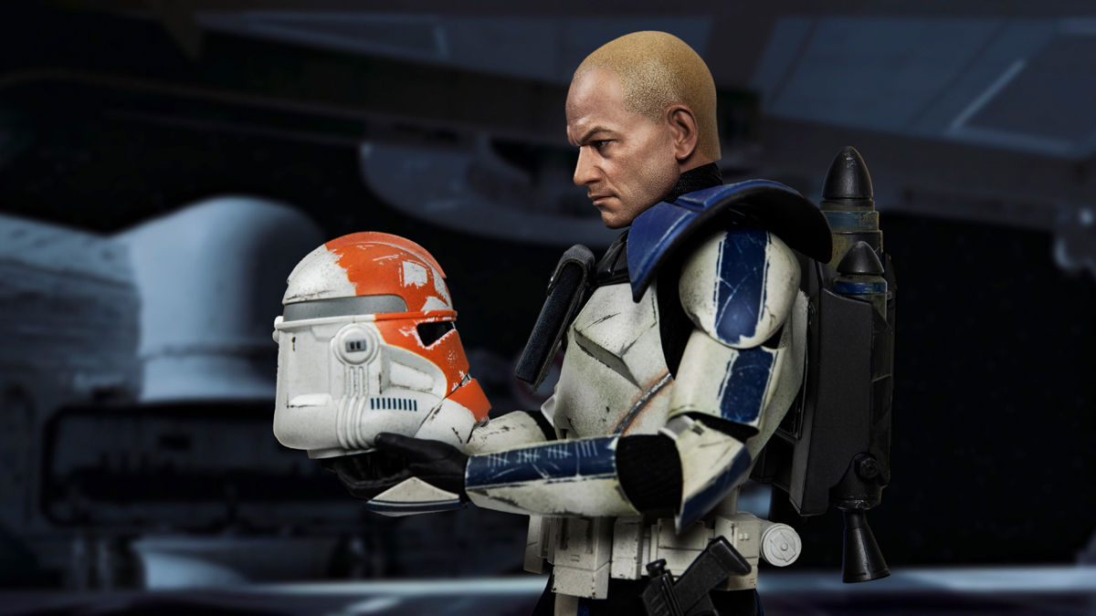 星球大战克隆人雷克斯头像,星球大战克隆人盔甲涂装