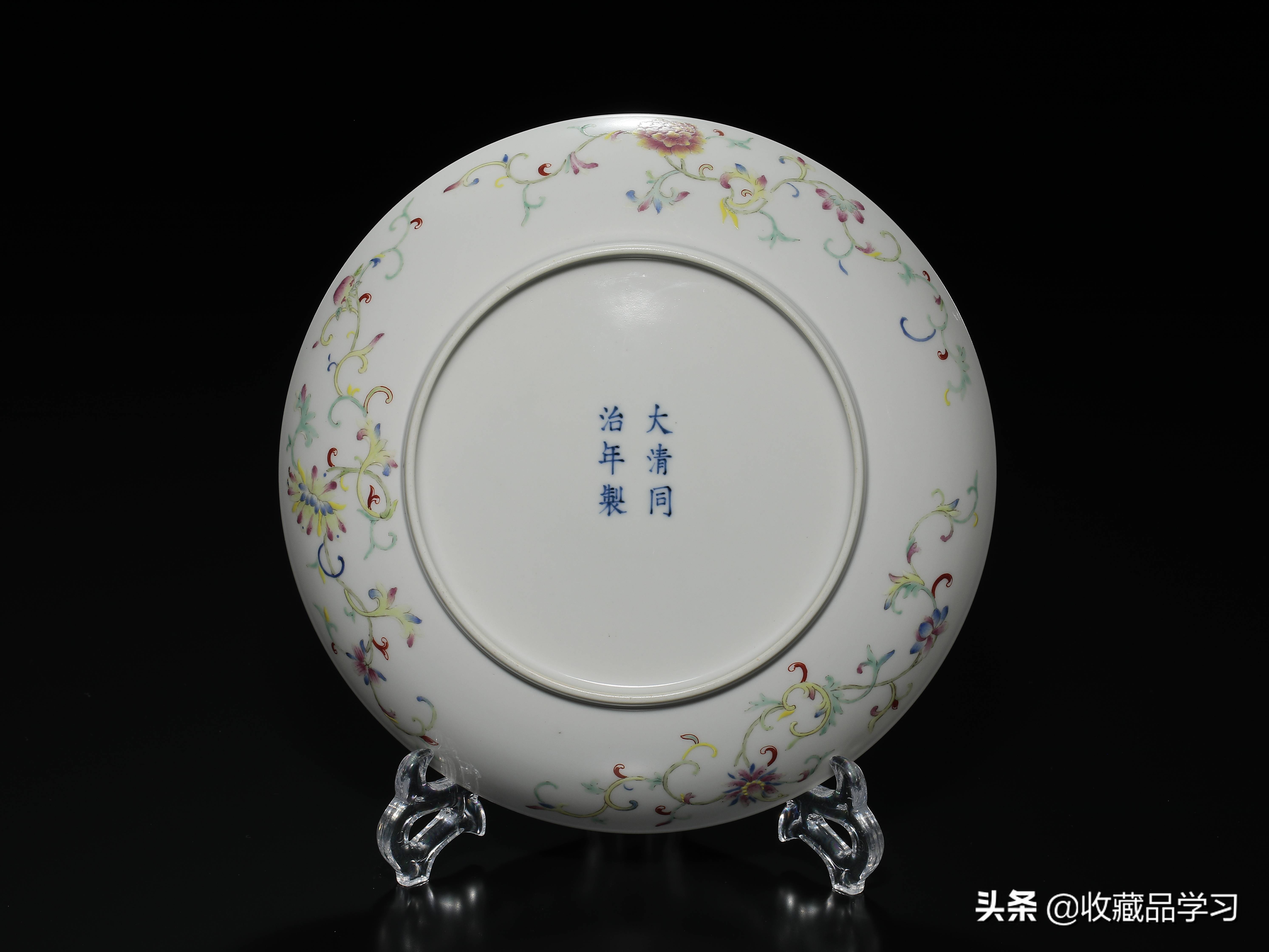 建国后大清乾隆年制底款瓷器,康熙雍正乾隆祖孙三代瓷器