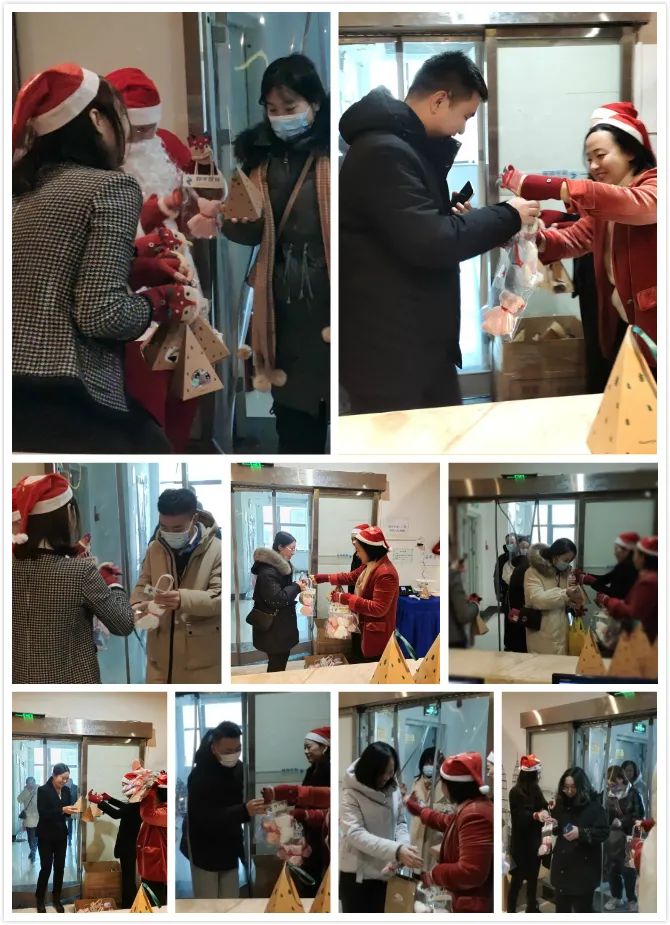 福利来袭!圣诞老人“空降”择学教育派发礼品