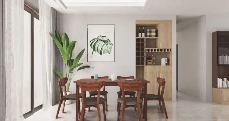 套内100平客餐厅装修效果,20人以上高端餐厅包间装修