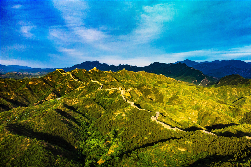 修长城金山岭段,来金山岭长城看落日感受苍凉之美