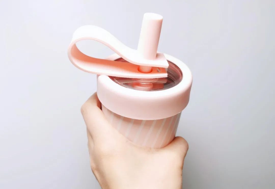 黑科技保温水杯,粗吸管保温杯高颜值学生党