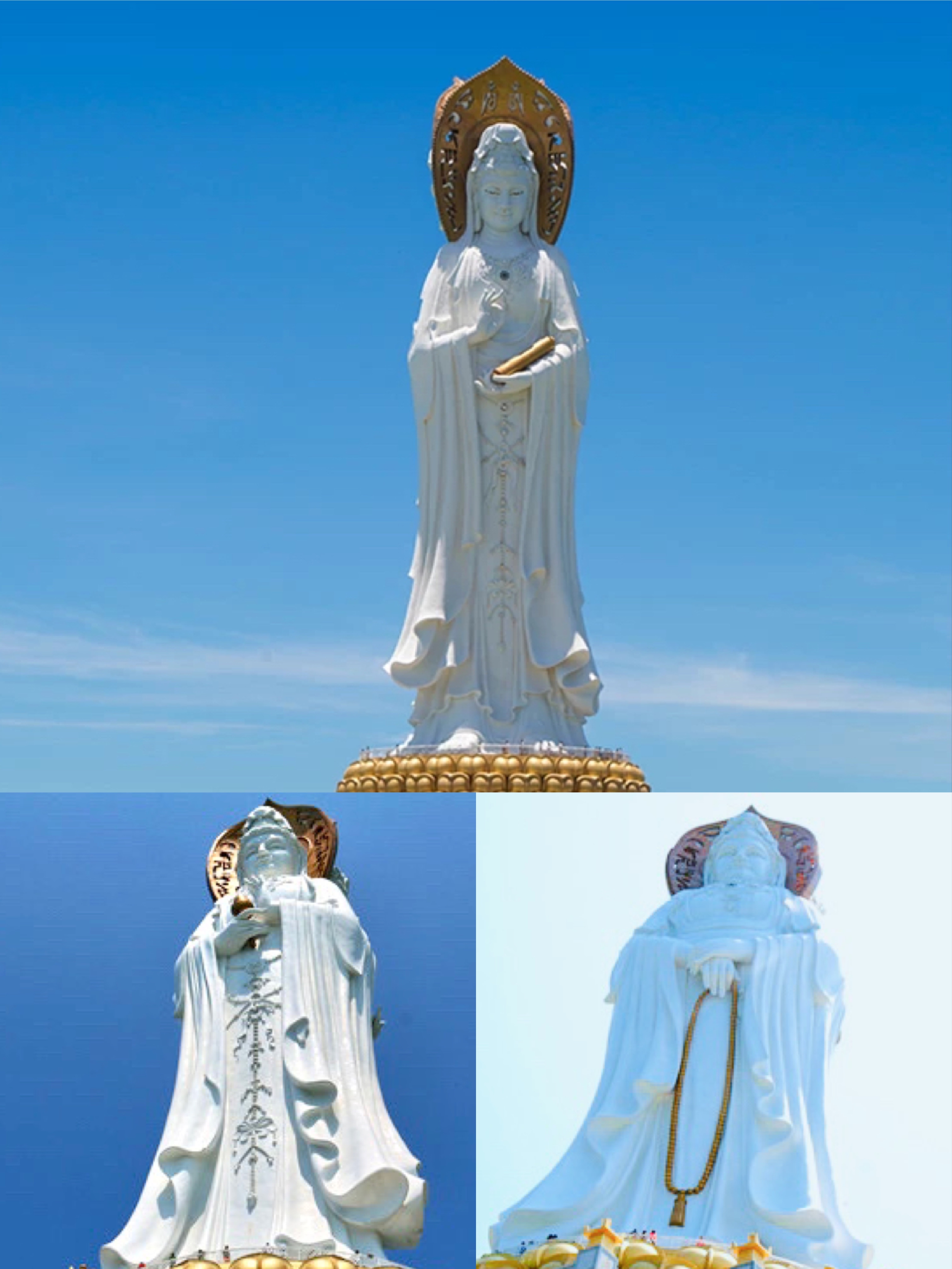 海南三亚海上观音朝拜记录,朝拜南海观音攻略