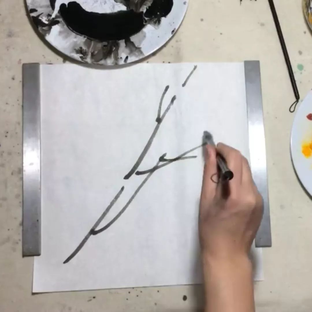 写意菊花画法图片,菊花国画写意画法视频