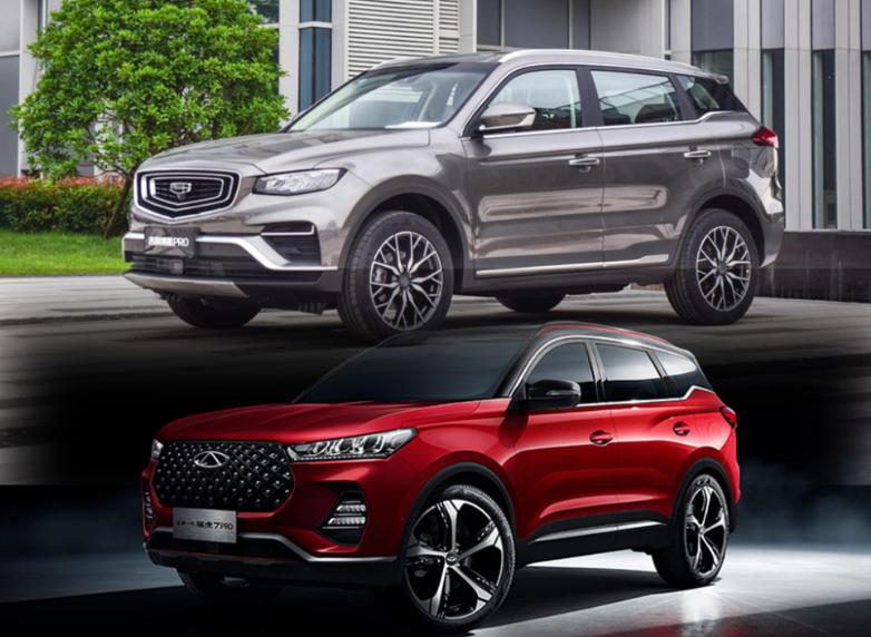 奇瑞与吉利谁强,有钱买吉利没钱买什么车子