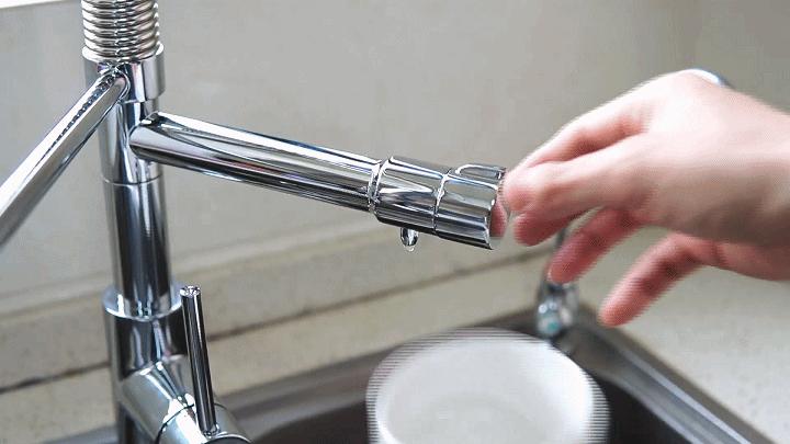 厨房双孔冷热二合一水龙头安装,厨房水龙头冷热两用自己动手安装