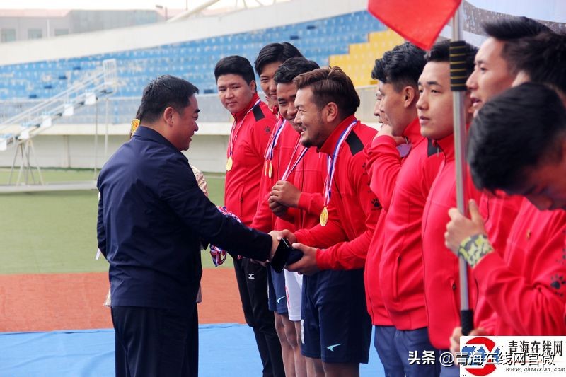 「海西足球赛区」天峻县王时代仓球队夺冠后表示会更努力