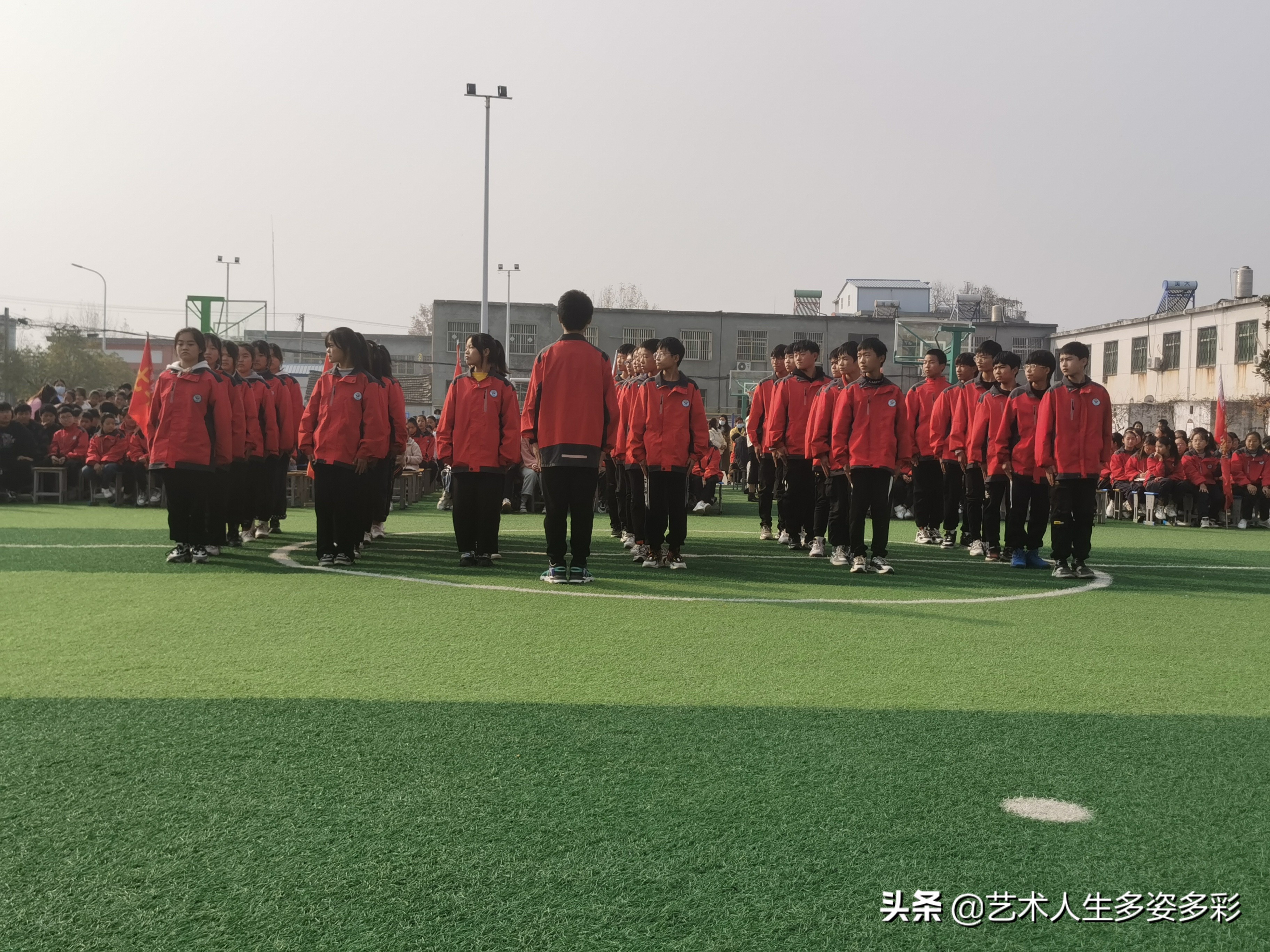 公园路学校队形队列比赛,祥城中学队列队形比赛