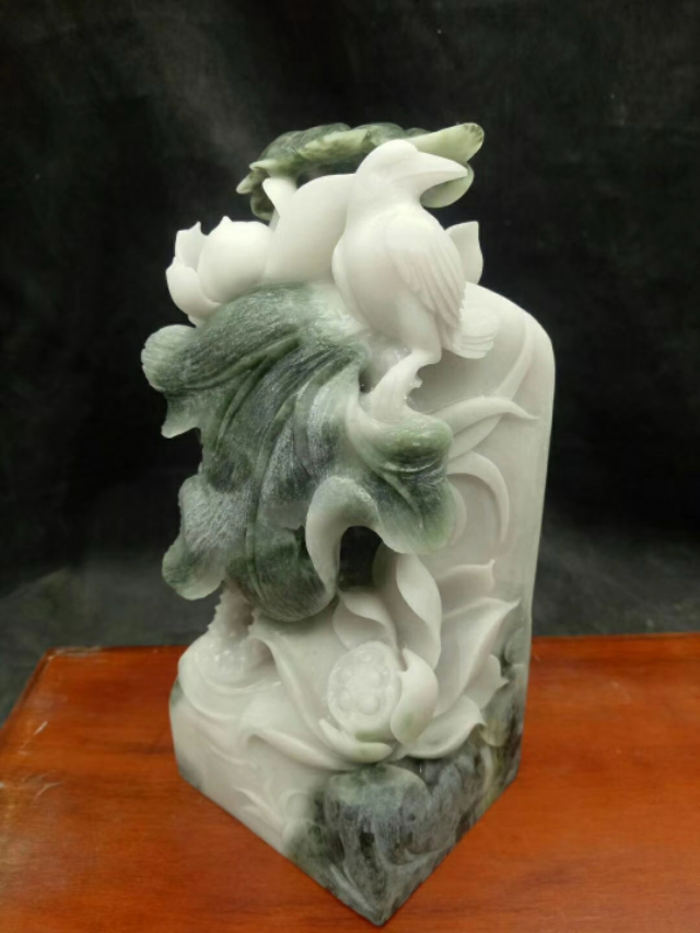 怎么雕刻玉石视频,独玉方章雕刻方法