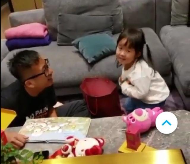 洗米华和他儿子最新视频,洗米华儿子