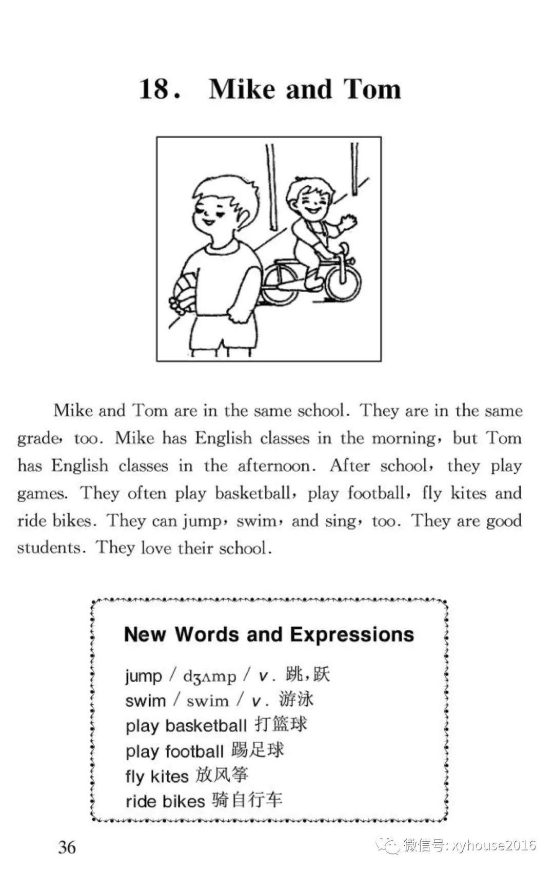 小学英语每日听读训练018,小学英语听力训练每日一听