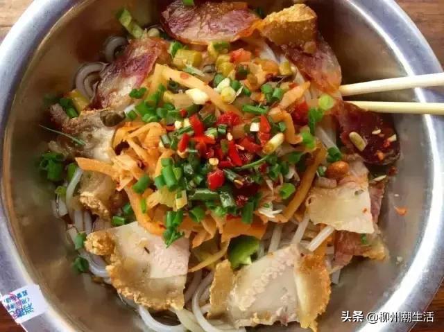 柳州凉拌粉卤水家庭版,柳州柳江凉拌粉哪家最好吃