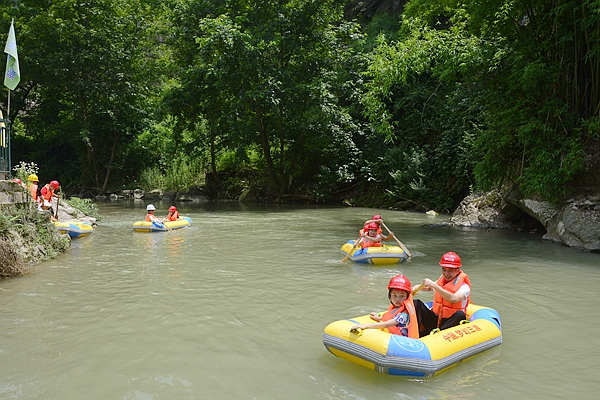 涪陵清溪梦幻三漂游玩时间,涪陵清溪河漂流风景区