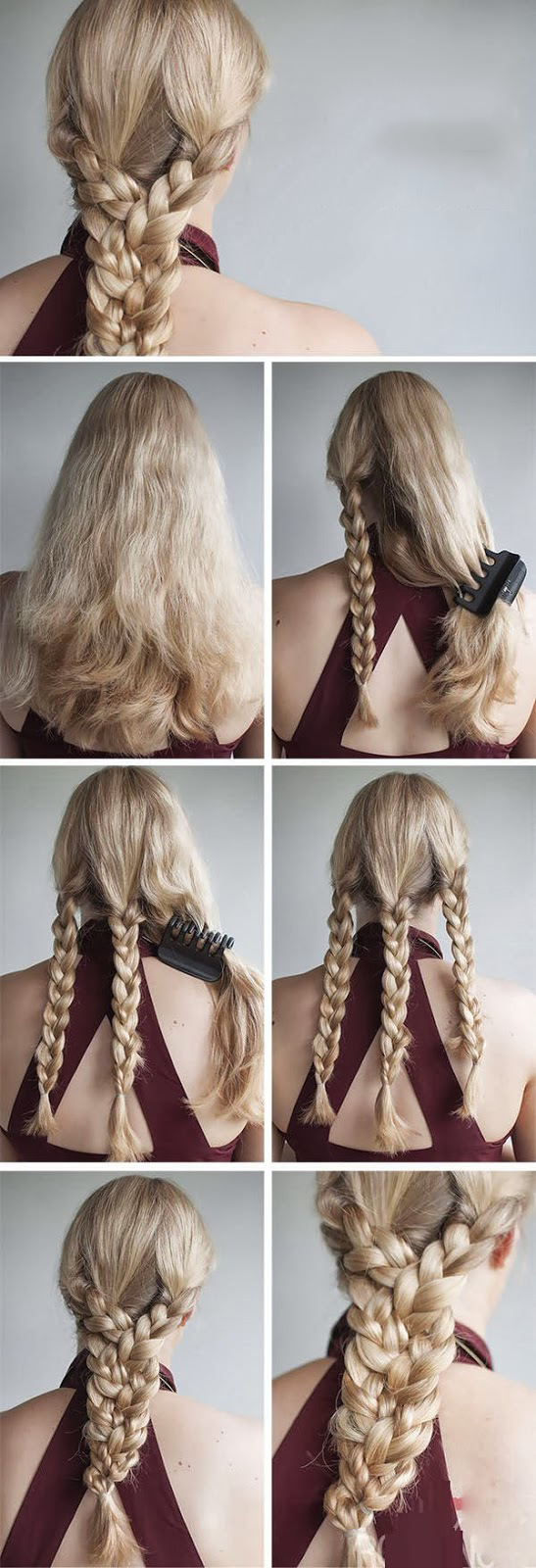 18针别致辫子麻花编织视频,好看的棒针辫子花样编织及图解