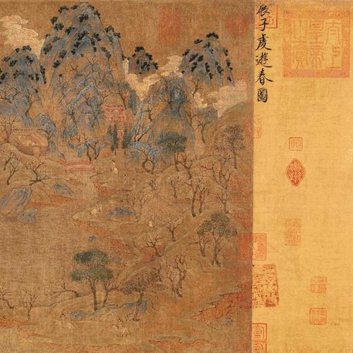 古今春景图,中国历代春色图
