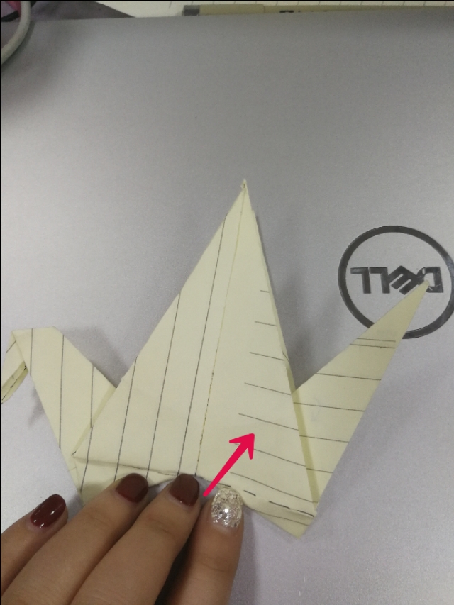 幼儿园折纸手工简单,折纸鹤教程英语解说