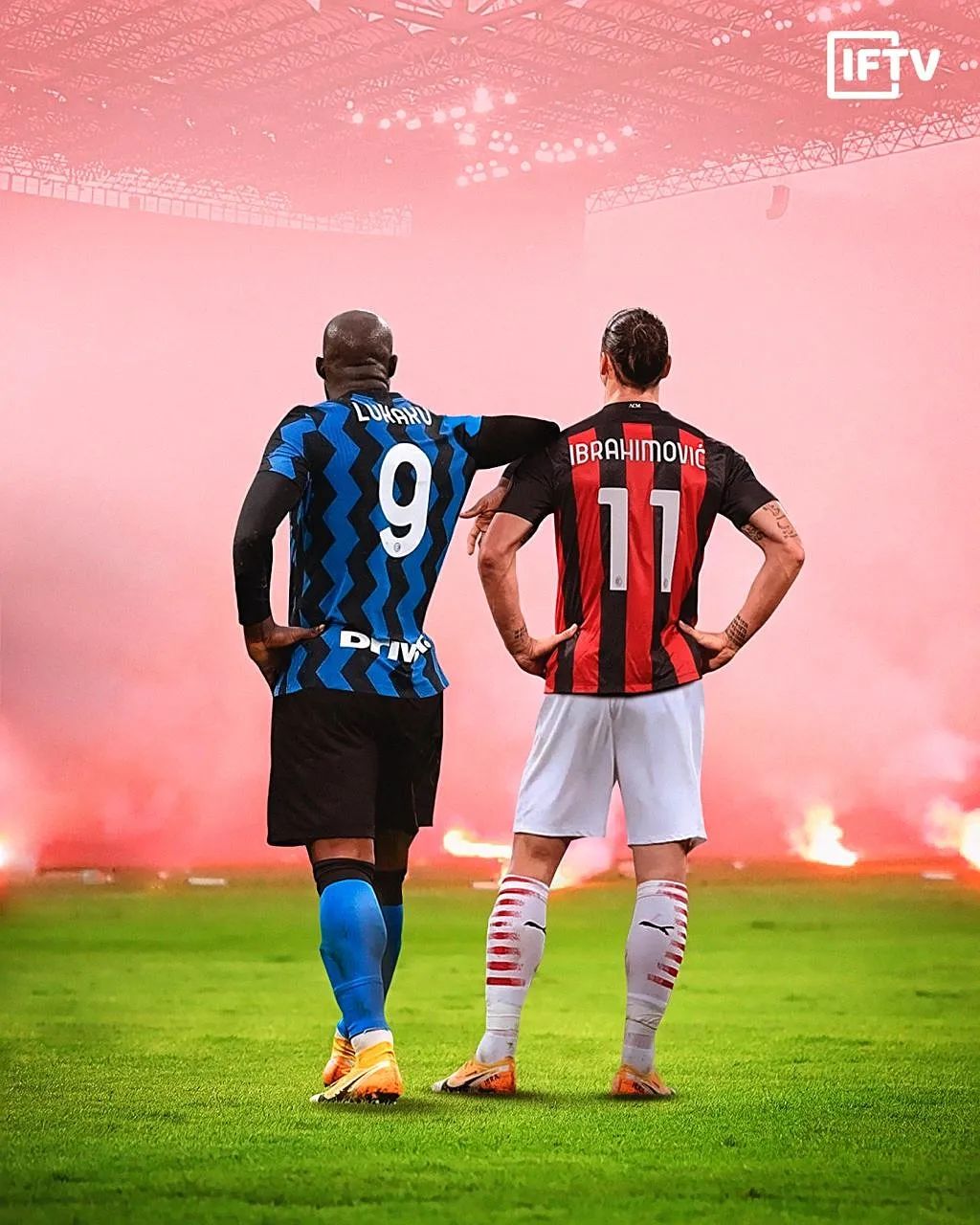 ac米兰vs国际米兰两张红牌,米兰德比罗纳尔多红牌