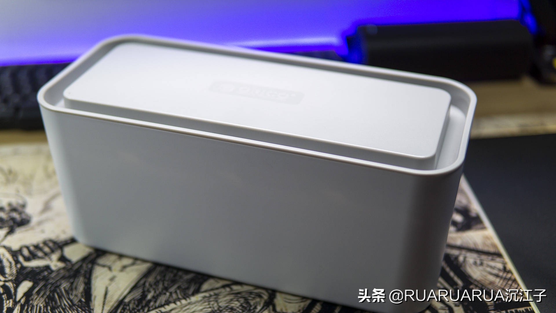 桌面排插线材收纳,orico收纳盒怎么插