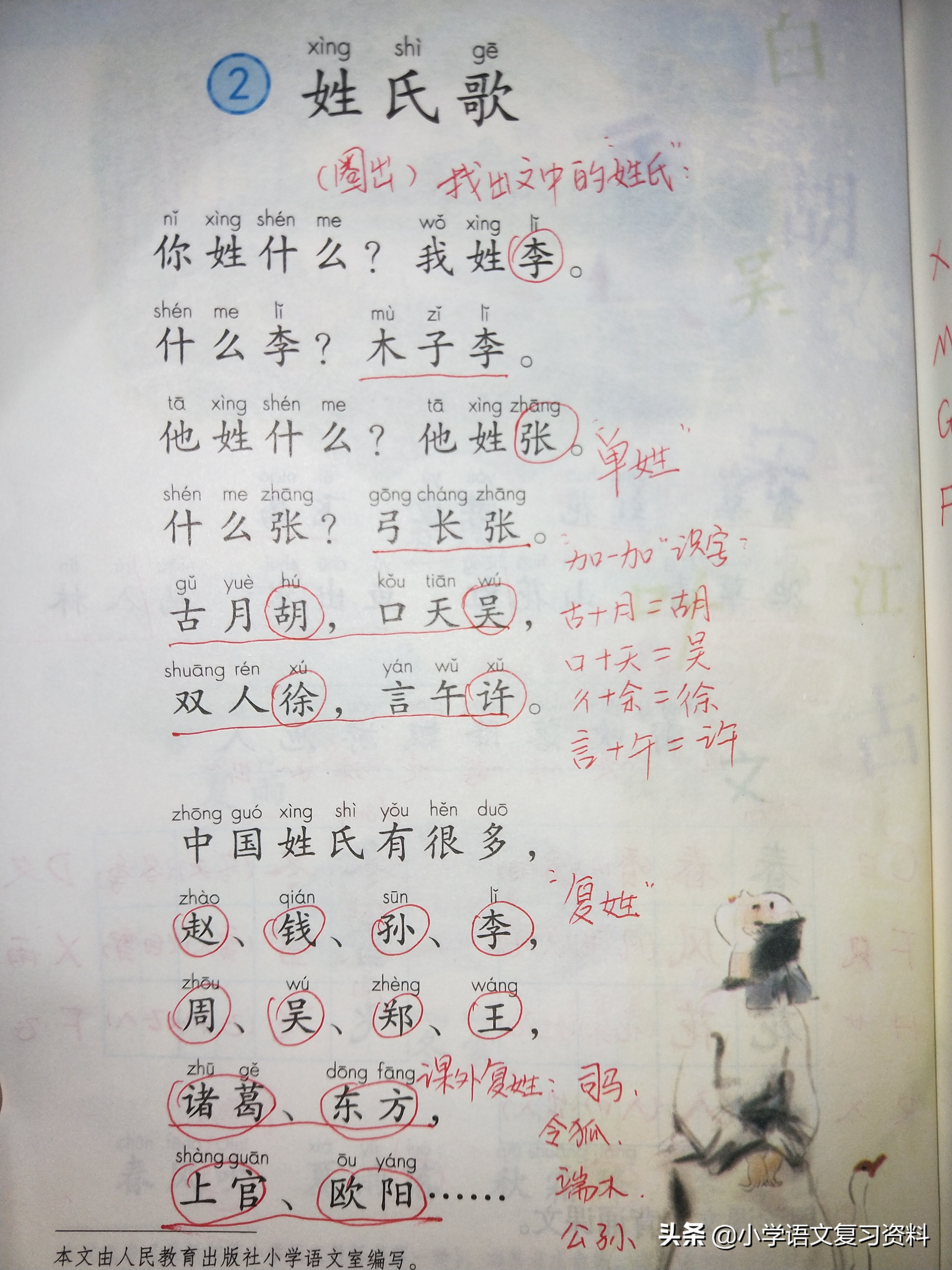 一年级下册课堂笔记部编版,一年级部编版下册背诵内容