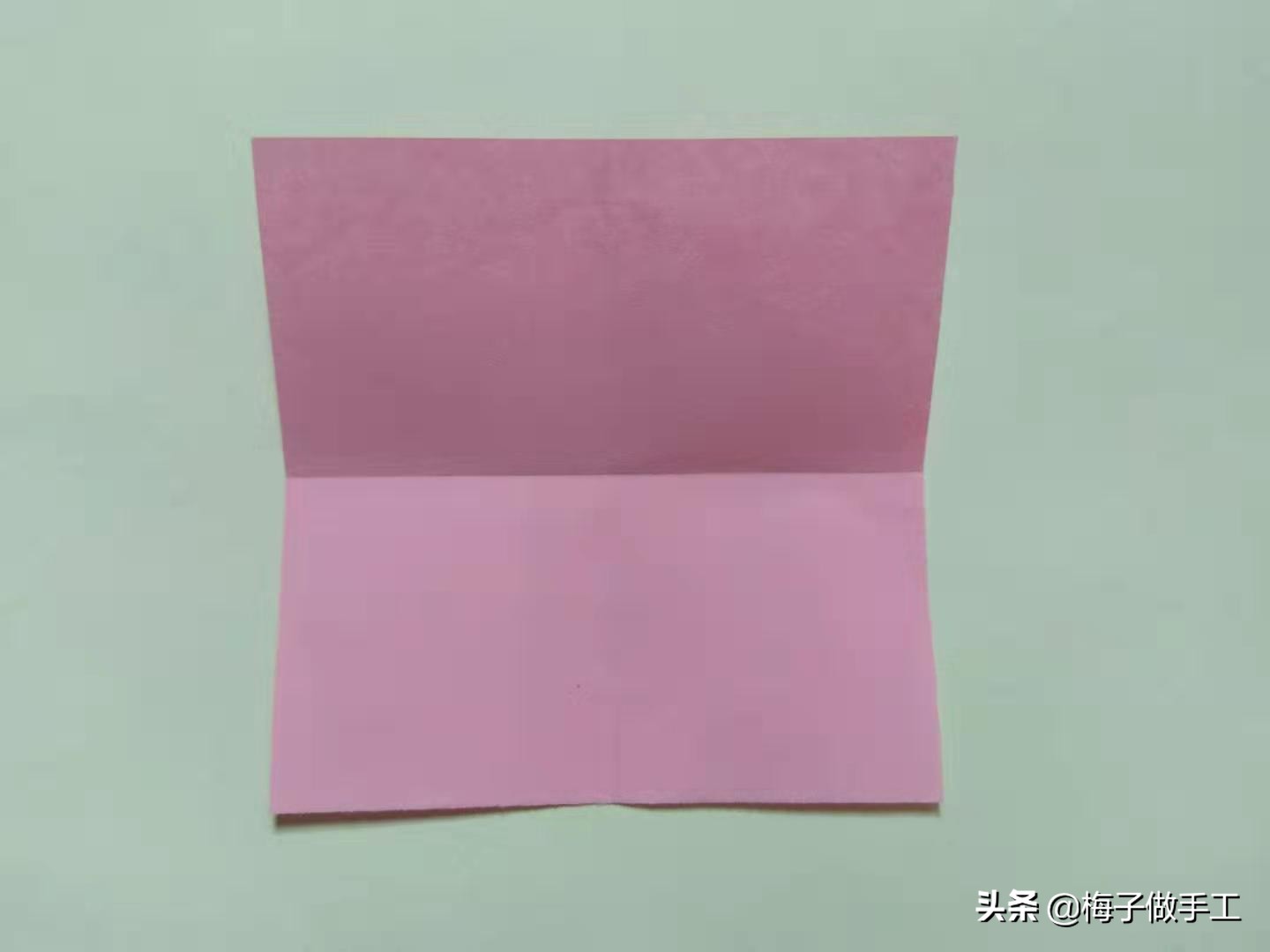 手工折小桌子怎么折,儿童折纸桌子折法大全